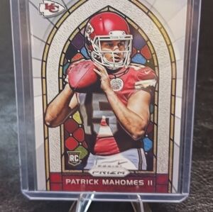2017 Panini Prizm Rookie Patrick Mahomes Novelty Card